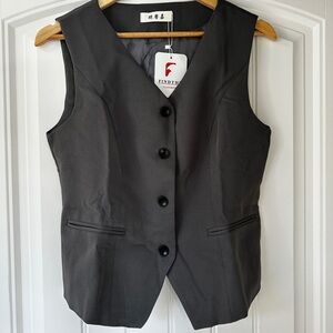 Women’s Gray Vest